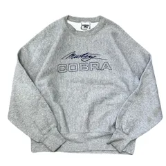 USA製 Lee FORD MUSTANG COBRA フォード マスタング コブラ ロゴプリント スウェット トレーナー グレー No.EA133