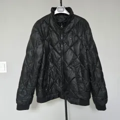 トミーヒルフィガー L 105 軽量ダウンキルティングジャケット M-アウター-092