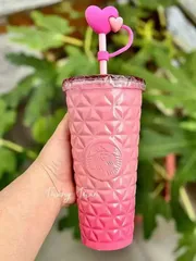 新品未使用 ベトナム限定 Starbucks スタバ サマー  ウォータカップ  ピンク 水筒 bei214