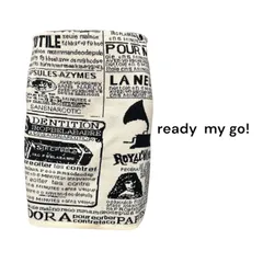 No.113 (♡)ready my go! 英字 y2k スカート