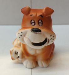 昭和レトロ たべっ子どうぶつ ソフビ フィギュア ひょう 鳴き笛 希少品