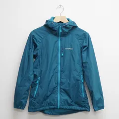 mont-bell モンベル ライトシェルパーカ Women's #1106646 USED美品 アウター レディース ブルーグリーン ウィンドブレーカー X8310