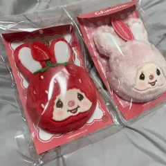 モンチッチ チムタン 限定 いちご キャラクター ポーチ キーホルダー ぬいぐるみ