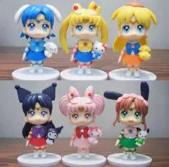 セーラームーン サンリオ コスプレ フィギュア 未開封 6種 SET セットで まとめて 出品