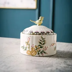 小物入れ アンティーク 雑貨 インテリア 収納 アクセサリーケース ジュエリーボックス エレガント おしゃれ 寝室 デスク 玄関 鍵入れ