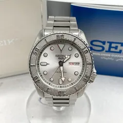 SEIKO セイコー 5 SPORTS 腕時計 SBSA063 SRPE71K1 10気圧防水 裏蓋スケルトン 逆回転防止ベゼル メンズ シルバー 服飾 B15683◆