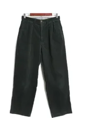 【お得なクーポン配布中!】 90s ポロ ラルフローレン 太畝 コーデュロイ パンツ 実寸 29 27 / オールド スラックス ストレート ツータック ヘビーウェイト ポロコーズ