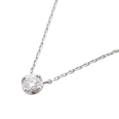 4℃ ヨンドシー 一粒 ネックレス PT850/ダイヤモンド【いおき質店】