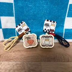 ミッフィー 麦 シリコン ポーチ キーホルダー