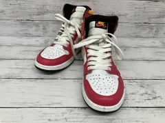 NIKE ナイキ スニーカー／Air Jordan 1 High OG Light Fusion Red／555088-603／ピンク×オレンジ／26.5cm