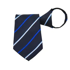 [Marino Avenue] 洗えるワンタッチネクタイ 10秒装着 ジッパータイプ ビジネスからフォーマルまで着用 洗濯ネット付き メンズ Strap01