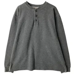 古着 90~00年代 エルエルビーン L.L.Bean ヘンリーネック サーマルロンT ワッフル メンズL相当 ヴィンテージ/eaa459401