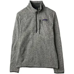 古着 パタゴニア Patagonia ベターセータージャケット 25522FA18 ハーフジップ フリースプルオーバー メンズS相当/eaa459969