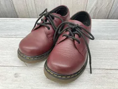 Dr.Marten／ドクターマーチン／ドレスシューズ／UK8／子供靴／COLBY／3ホール／CHERRY RED