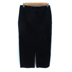 ガリャルダガランテ GALLARDAGALANTE タイトスカート マキシ丈 ロング丈 スエード調 0 小さいサイズ 紺 ネイビー /SM28