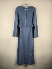 GU ジーユー L ニット ロング ONE PIECE カーディガン セットアップ ユニクロ