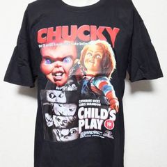 日本未発売 チャッキー 両面プリントTシャツ チャイルド・プレイ 海外 