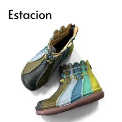 Estación】レザーブーツ(M) - メルカリ