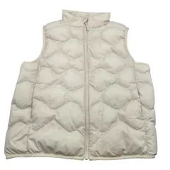 ■ UNIQLO ユニクロ キッズ ウルトラライトダウン ベスト 120サイズ ※ネーム記載あり