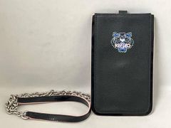ケンゾー ショルダーバッグ 斜め掛け クロスボディ レザー 本革 