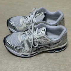 アシックス ゲル カヤノ 14 白 ミッドナイト 250