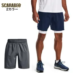 アンダーアーマー メンズ トレーニングパンツ UAウーブン グラフィック ショーツ 1370388 UNDER ARMOUR   Academy / White(408) MD