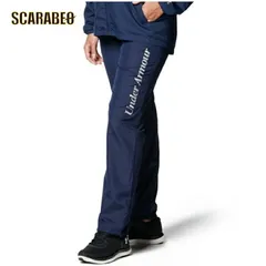 【在庫処分セール】アンダーアーマー メンズ パンツ UA メッシュ ウーブンパンツ 1375432 裏メッシュ 撥水 ウォームアップ トレーニング ランニング UNDER ARMOUR 1375432-410 LG