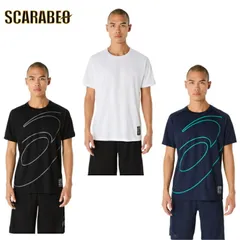 アシックス  スポーツウェア トレーニングウェア     レディース メンズ  ブランド ファッション アウトドア  半袖ドライ半袖シャツ 2031e996 001 ブラック L