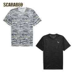 プーマ TAD ESSENTIALS AOP Tシャツ スポーツウェア トレーニングウェア  527354 01：PUMA Black L