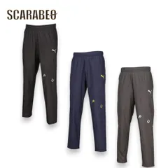 PUMA プーマ ユニセックス サッカーウェア TAD 裏起毛 トリコットライナーパンツ WINDCELL 撥水 ロングパンツ 528012 ブラック ネイビー グレー 528012 グレー（44） L