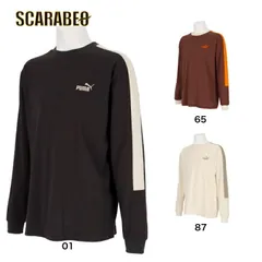 【在庫処分セール】プーマ ロングＴシャツ CORE HERITAGE MX LS Tシャツ 683583 スポーツウェア トレーニングウェア  レディース メンズ  ブランド ファッション アウトドア 65：エスプレッソ ブラウン XL