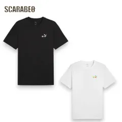 プーマ PUMA メンズ Tシャツ 半袖 GRAPHICS バック Tシャツ 687701 綿100% カジュアル スポーツウェア トレーニング ロゴ グラフィック バックプリント 687701 01：PUMA Black（ブラック） L