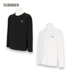 プーマ ロンT メンズ 長袖 Tシャツ PUMA スポーツウェア トレーニング ロングTシャツ  693414 ホワイト(02) M