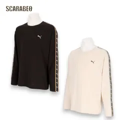 プーマ 長袖 Tシャツ メンズ ロンT 速乾 吸汗 ドライ サイドライン 693734 PUMA MIX CLOTH スポーツウェア 693734 ベージュ M