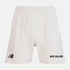 ニューバランス New Balance Black Out ポリワッフルショーツ ポケット付き SEA SALT メンズ サッカー フットサル トレーニング ハーフパンツ 吸汗速乾 ams55260-sst S