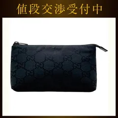 グッチ ポーチ ブラック 039 0852 0592 小物入れ ナイロン