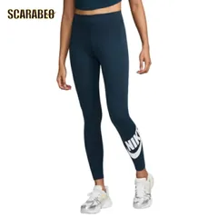 ナイキ NIKE スポーツウェア クラシック ウィメンズ ハイウエスト グラフィック レギンス レディース レギンスパンツ 厚手 透けにくい 伸縮性 吸汗速乾 ランニング ヨガ トレーニング dv7792 L