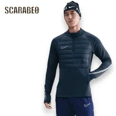 ナイキ トレーニングウェア メンズ ウィンターウォーリア Therma-FIT アカデミー ドリルトップ 防寒 保温 サッカー フットサル NIKE WINTER WARRIOR DRILL TOP FB6817-437 fb6817-437 L