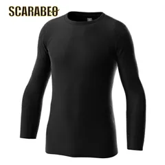 ヒュンメル あったか丸首インナーシャツ hap5157c インナーシャツ メンズ / レディース / キッズ  スポーツ用 インナーシャツ 吸汗速乾 ストレッチ素材 冬物 小物 手袋 あったかい スポーツ用品   防寒アイテム S