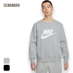 NIKE ナイキ スポーツウェア クラブ メンズ グラフィック フリース クルー スウェット トレーナー fn3891 063 グレー M