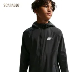 ナイキ RPL ウィンドランナー フーディ ジャケット ジュニア IF2821-010 NIKE キッズ スポーツウェア パーカー if2821-010 160