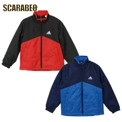 アディダス KPX87 キッズ マストハブ スモールロゴ ルーズフィット ライトパッド入りジャケット kpx87 アディダスアパレル アディダスウェア スポーツウェア トレーニングウェア アディダスジャケット パーカー Tシャツ ブルー 150