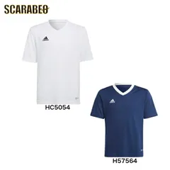 アディダス  エントラーダ 22 半袖サッカーTシャツ アディダスアパレル アディダスウェア スポーツウェア トレーニングウェア  mbe20 チームネイビー H57564 150