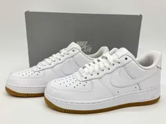 NIKE AIR FORCE 1'07 DJ2739 100 ナイキ エア フォース 1 ロー US7.5 25.5cm UK6.5 EU40.5 ホワイト/ガム