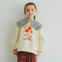 《新品》裏起毛 トレーナー 80.110.120サイズ p.premier 子供服 P511014