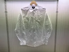 STUSSY 長袖シャツ バックプリント Stussy Corp International Design Group ステューシー コーポ インターナショナル  Mサイズ ホワイト