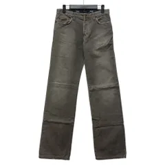 D&G ディーアンドジー 加工 ブラック ジーンズ デニムパンツ コットン グレー サイズ 31 正規品 / 53672