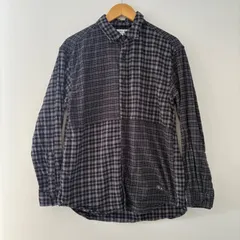 ジェイダブルアンダーソン ユニクロ JW ANDERSON UNIQLO ネルシャツ サイズL 切り替え チェック