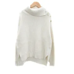 ロペピクニック ROPE Picnic ニット セーター タートルネック 長袖 38 M オフホワイト /HO43