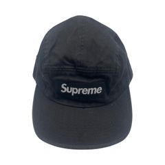 Supreme camp cap ブラック ジェットキャップ - メルカリ